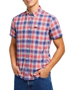 Chemise LEE BUTTON Poppy Check